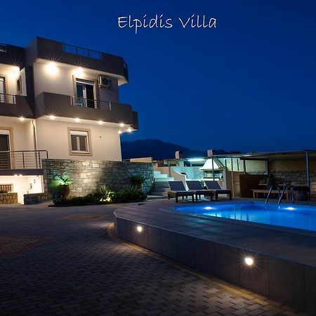 Elpidis Villa Kokkinos Pyrgos Eksteriør bilde
