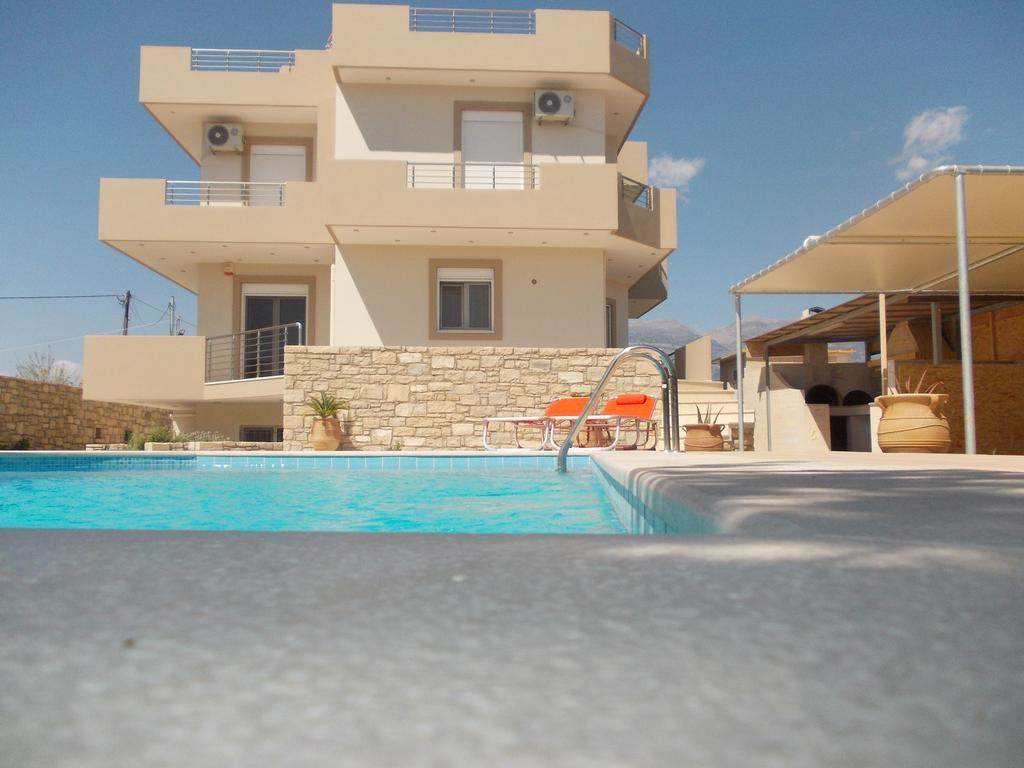 Elpidis Villa Kokkinos Pyrgos Eksteriør bilde