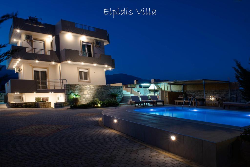Elpidis Villa Kokkinos Pyrgos Eksteriør bilde