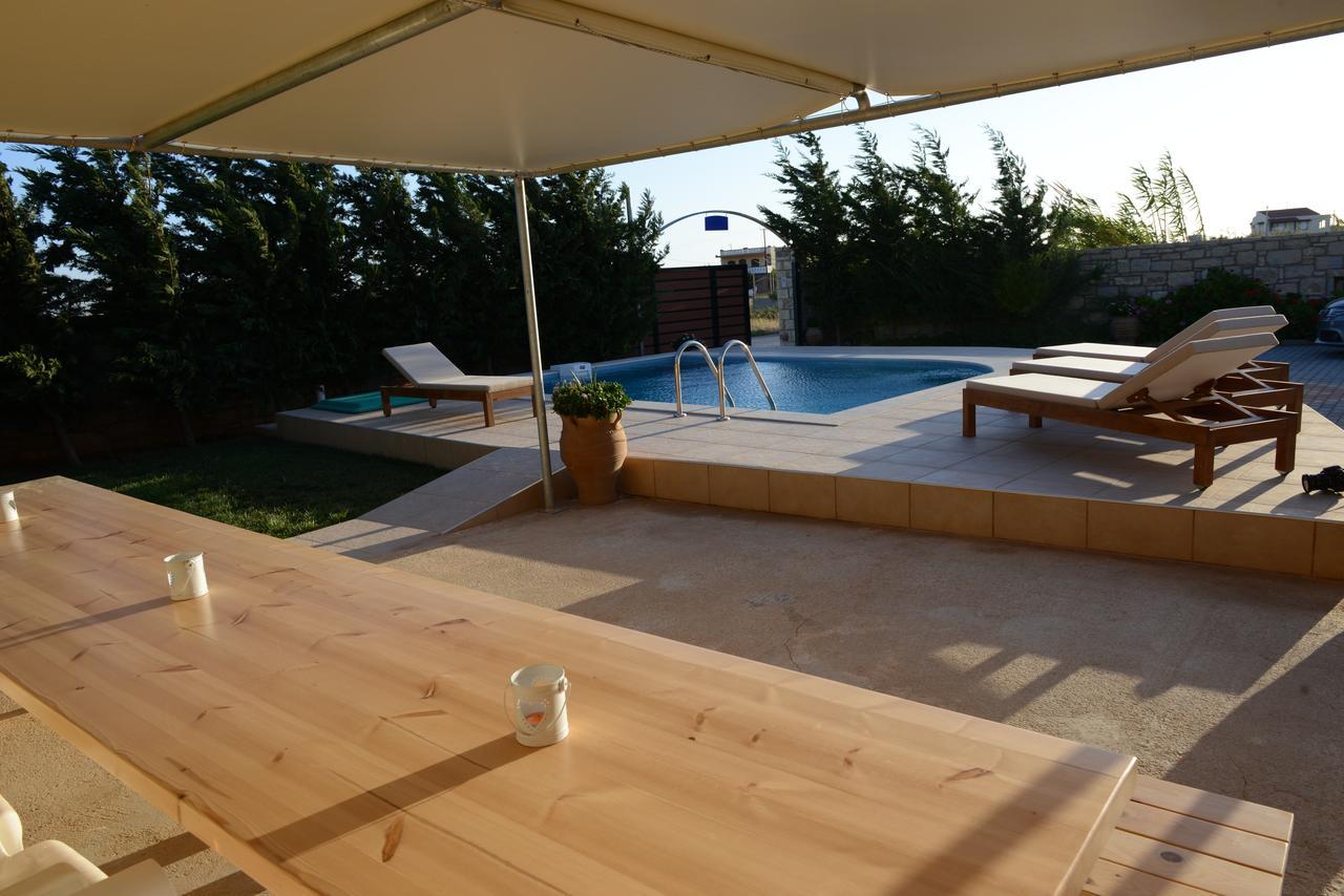 Elpidis Villa Kokkinos Pyrgos Eksteriør bilde